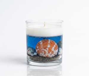 Ocean Beach Theme Gel Wax <b>Candle</b> Seashell Design Handmade <b>Long</b>-lasting Aromatherapy Scented Luxury Valentine's Day Home Decor - Product Image 4