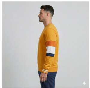 Best Selling Slim Fit Men Sweatshirts Casual Wear Men Sweatshirts Comfortable Long Sleeves Fleece Men Sweatshirts Wholesale - Product Image 5