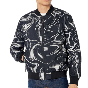 Latest Arrivals Winter Wear <b>Men</b> Long Sleeves Breathable Sublimation Bomber <b>Jacket</b> Customized Logo 3d Printing Fashion <b>Jackets</b> - Product Image 1