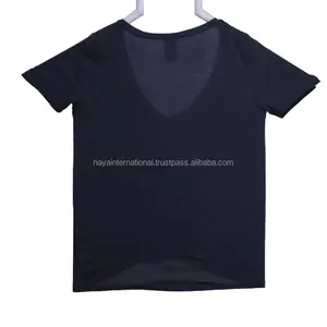 เสื้อยืดผู้หญิงเสื้อยืดผ้าฝ้าย100% พิมพ์โลโก้ของคุณเอง - Product Image 2