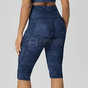Leggings d'été pour femmes, taille haute, extensibles, confortables, coupe ajustée, légers, séchage rapide, pour yoga, gym, tenue décontractée, adaptés au quotidien - Product Image 4