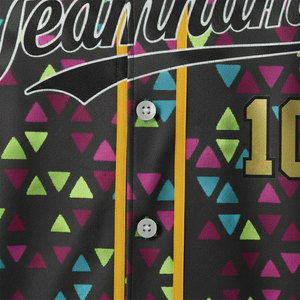 เสื้อเบสบอลและเสื้อเจอร์ซีย์เบสบอลแบบระบายอากาศได้ดี ปรับแต่งได้ ผลิตจากโรงงานโดยตรง - Product Image 4