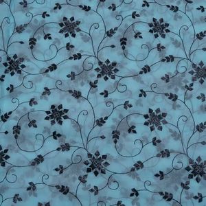 Luxury Malty Embroidery Fabric Water Soluble Lace Mesh Fabric for Bridal Wear Wedding Dresses Designer Garments - Product Image 3
