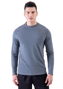 Maillot de surf athlétique personnalisé à manches courtes, protection UPF 50+, tissu compressif Academies, sublimation personnalisée - Product Image 1