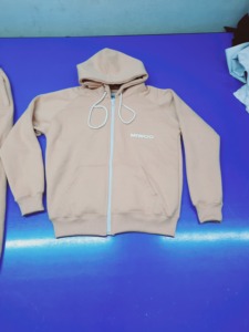 Pull en polaire épais pour homme, en coton, décontracté, respirant, durable, tissé, pour l'hiver - Product Image 2