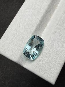 Shamim Gems - Gema Suelta de Aguamarina Natural, Corte Cojín, Color Santa María Genuino, 8x11.60mm, para Joyería, Anillos y Colgantes - Product Image 3