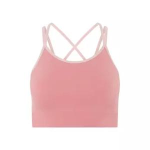 Nuevo Sujetador Deportivo de Yoga para Mujer con Espalda Cruzada, Top Deportivo para Gimnasio, Fitness, Chaleco para Entrenamiento, Ropa para Correr, Sin Costuras, Cómodo y Antichoque - Product Image 1