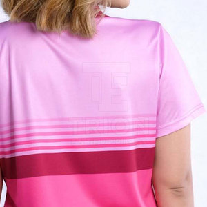 Camiseta Polo Sublimada para Mujer, Estilo Único y Personalizado, Buena Calidad, Impresión de Logotipo Personalizado, Manga Corta - Product Image 5