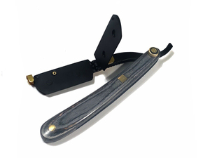 Maquinilla de Afeitar Desechable de Una Sola Cuchilla de Acero Inoxidable con Mango de Plástico, Herramienta Manual para Afeitar para Uso Profesional en Barberías y Cuidado de la Barba - Product Image 2