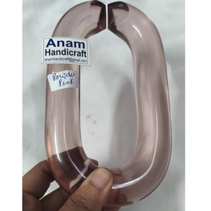 Customized Modern Acrylic Chain Wall Accents Handmade Modern Ornamental Resin Hanging for Home Decor Diwali Festival Ready - Product Image 1