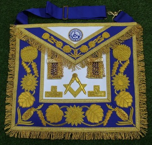 Delantal de Gran Maestro Masónico, Gran Logia de Brasil/GOB, Delantal de Exmaestro Masón - Product Image 4