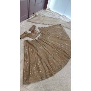 Lehenga choli ชุดปาร์ตี้สำหรับผู้หญิงมีลำดับและชุดทำงาน dori - Product Image 4