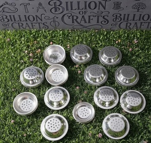Plato para Incienso Chapado en Oro, Bandeja Metálica para Incienso, Plato de Hierro para Aromaterapia, Decoración Religiosa, Venta al por Mayor, Metal Perforado Moderno - Product Image 5