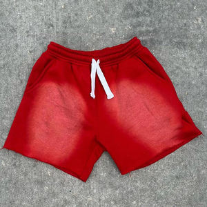 Shorts de mezclilla con lavado ácido personalizados, estilo vintage, para hombre, fabricante al por mayor - Product Image 4