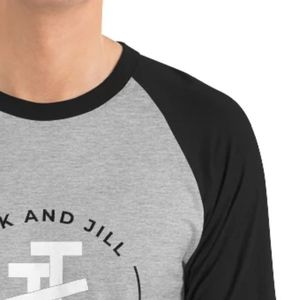 Mens <b>Dad</b> Graphic Raglan T-<b>Shirt</b> Three Quarter Sleeve Crew Neck Casual Baseball Tee Soft Cotton Custom Printed Wholesale Apparel - Product Image 3