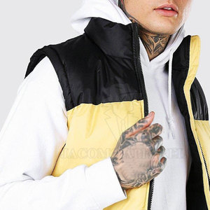 Gilet matelassé sans manches pour homme, prix imbattable, faible MOQ, design matelassé confortable et chaud, vêtement d'hiver décontracté - Product Image 6