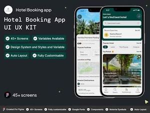Reserva hoteles fácilmente con una aplicación móvil inteligente que ofrece búsqueda rápida, selección de habitaciones, reservas y confirmación instantánea. - Product Image 4