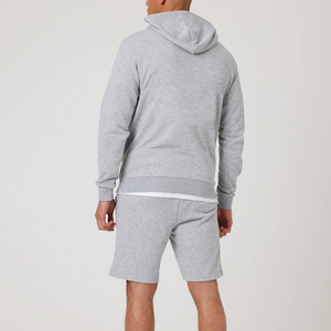 Wholesale Prices Custom <b>Pullover</b> Hoodies & Shorts Set Unisex High Quality Fleece 100% Cotton Winter Plain Dyed <b>Men</b> Hoodie - Product Image 2