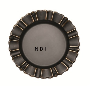 Plato de acero inoxidable ecológico para cargador, suministros para restaurante, decoración de vajilla, plato para servir ensalada de comida más vendido - Product Image 4