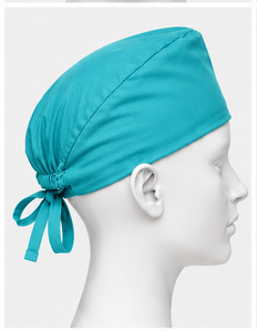 Gorros de Enfermera Estampados con Forro de Satén, Diseño de Cola de Caballo, Ajustables, Transpirables, para Mujeres y Hombres, Quirúrgicos - Product Image 2