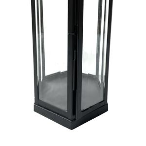 Haute qualité fait à la main moderne double ton métal grand support conception biseauté verre bougeoir support de pilier pour la décoration de la maison - Product Image 6