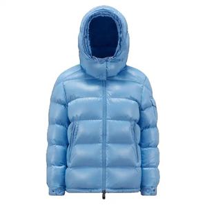 2025 Custom Logo <b>Detachable</b> Hooded Padded Coats Down Winter Man Bubble Men Blank Coat Shiny Puffer Jacket - Product Image 6