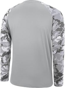 Camisa de Caza de Manga Corta Unisex con Diseño Personalizado, Transpirable, de Secado Rápido, Antibacteriana, con Estampado por Sublimación - Product Image 2
