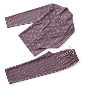 Ensemble de pyjama classique léger à manches longues pour homme Amkoor, 100% coton, uni, doux, décontracté, vêtements de nuit, vêtements d'été, lavable en machine - Product Image 4