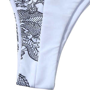 Women's Two Piece <b>Bikini</b> <b>Set</b> Plaid 100 Percent Polyester <b>Sexy</b> Beachwear Padded Push Up OEM Custom Logo Front Print Lightweight - Product Image 6