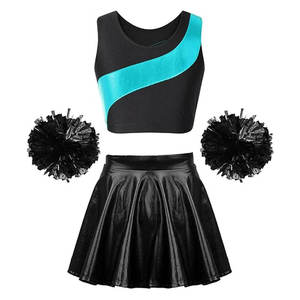 Uniforme de cheerleading sur mesure pour femmes, qualité supérieure, 100% polyester, respirant, léger, logo personnalisé, prix bas, vente en gros - Product Image 4