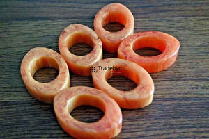 แหวนรองผ้าเช็ดปากทรงแตร ดีไซน์สวยหรู ทำมือ พรีเมียม เป็นมิตรกับสิ่งแวดล้อม สไตล์คันทรี สำหรับตกแต่งโต๊ะอาหาร เหมาะสำหรับของชำร่วย Tradebyd - Product Image 4