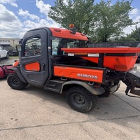 Véhicule utilitaire Kubota RTV-X1100C 2WD électrique manuel 2 temps certifié EPA EEC pour travaux lourds sur route et ferme, transport de marchandises UTV