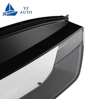 Remplacement de haute qualité pour A7 2015-2017, lentille de phare de voiture transparente blanc froid, couvercle en plastique