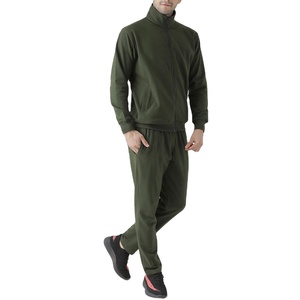 Custom Wholesale Printed Zipper Sweatsuit Regular Fit Sweatshirt Unisex <b>Tracksuit</b> for Men Custom Design - Product Image 4