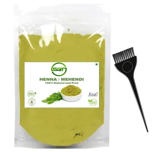 Poudre de feuilles de henné bio premium, teinture naturelle pour cheveux et art corporel, origine indienne, qualité export, 500 grammes - Product Image 1