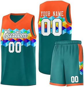 Uniforme de Baloncesto sin Mangas Unisex de Último Diseño con Logotipo Personalizado, Tela de Poliéster 100% de Alta Calidad, Transpirable, Conjunto Unisex - Product Image 3