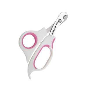 Professional Cat Nail Clipper Pink Stainless Steel Pet Nail Trimmer with Safety Guard Ergonomic Non Slip Handle for Safe - Product Image 5