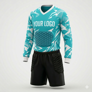 Uniforme de Portero de Fútbol para Hombre al por Mayor, Diseño Transpirable, Personalizado, para Entrenamiento Deportivo, Nuevo - Product Image 4
