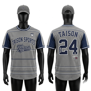Retro Baseball Jersey 180 GSM Premium Polyester Mesh Olive Ivory Raglan Panel Custom Embroidery Sublimation - Product Image 5