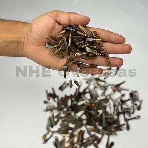 Puntas de Cuerno de Búfalo Natural Marrón Claro Hechas a Mano, Duraderas y de Alta Calidad para Monturas de Gafas Modernas, Componentes para Gafas NHE Overseas - Product Image 6