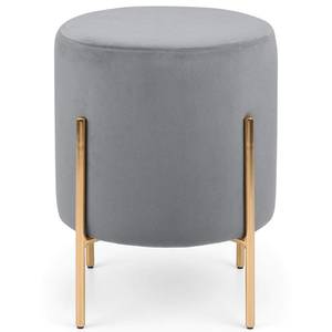 Pouf ottoman moderne rose tendance en similicuir, design rembourré, siège souple, tabouret portable gonflable, mobilier de maison - Product Image 6