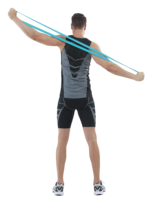 Bande de résistance ALLWINWIN RSB21 - Longue boucle pour exercices, entraînement, stretching et fitness