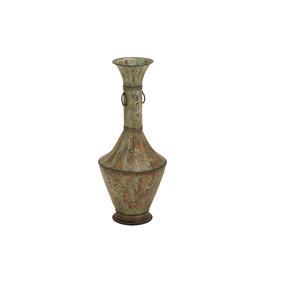 Vases en fer forgé de luxe nordique, style rétro, pour la décoration des halls d'hôtel et des salons – Vases en métal vieilli pour la vente en gros - Product Image 1