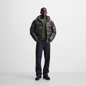Puffer <b>Jacket</b> Wholesale Export Manufacturer for Winter Retail Stores Featuring <b>Lightweight</b> <b>Padding</b>, Quilted Panels and Custom - Product Image 6