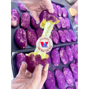 MÁS VENDIDO Harina de Ñame Violeta Deshidratada Sostenible, Polvo de Camote Morado Deshidratado con Aroma Dulce para Base de Bebidas de Té con Leche 1kg - Product Image 5