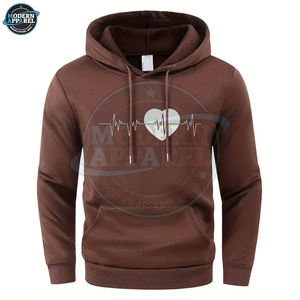 Nouveauté : Sweats à capuche pour hommes entièrement personnalisables, sérigraphiés, confortables, en mélange de coton, style basique, en vente - Product Image 6