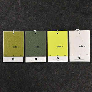 Étiquettes suspendues en papier personnalisées de qualité supérieure pour les marques de vêtements - Product Image 5