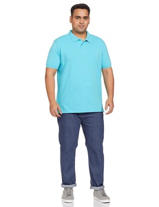 Polo à manches courtes pour homme, style urbain, tissu en coton respirant, coupe ajustée confortable, look tendance pour la mode moderne - Product Image 3