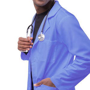 Batas de Laboratorio de Alta Calidad 100% Fibra de Bambú, Tejido Jersey Transpirable, Unisex, Color y Logotipo Personalizables, para Uso Hospitalario - Product Image 3