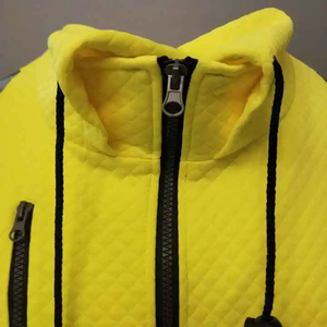 Safety Workwear High Visibility <b>Reflective</b> Safety Hoodie Sweatshirt for <b>Men</b> Warmer Security Workwear Uniform <b>Jacket</b> - Product Image 5